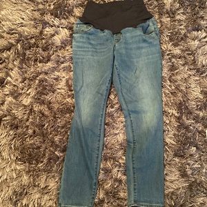 Maternity full panel skinny jeans